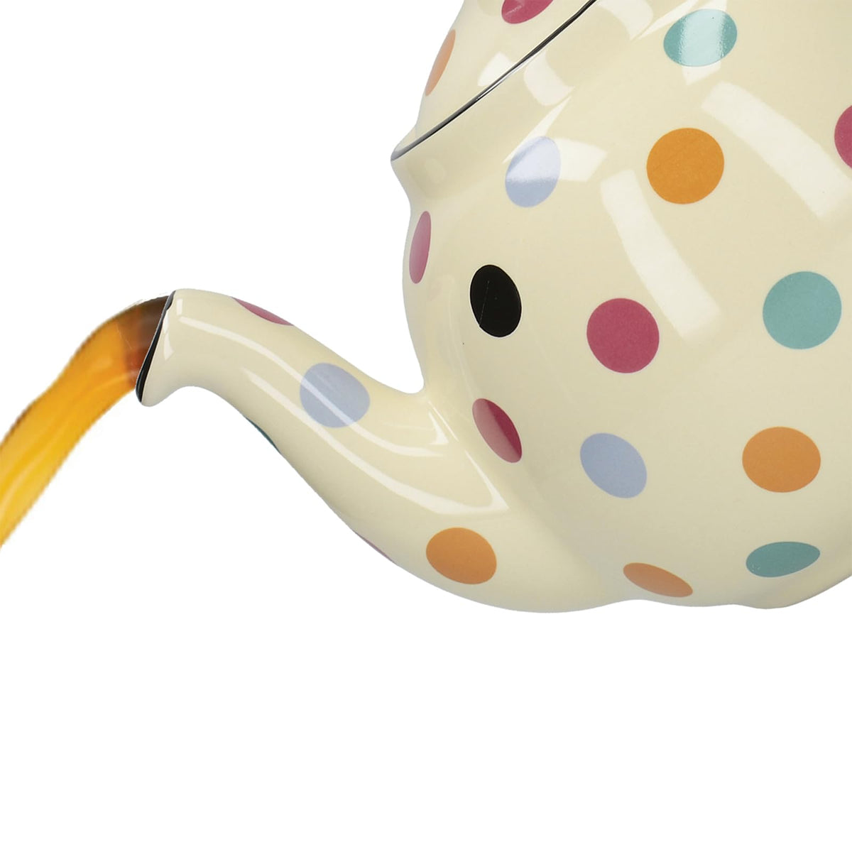 Farmhouse 4 Cup Ceramic Teapot with Removable Infuser and Lid