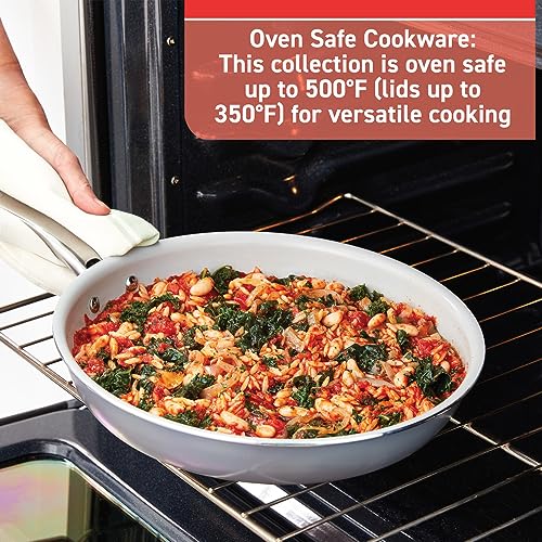 Fresh Gourmet Recycled Ceramic Non Stick Cookware Set 12 Piece
