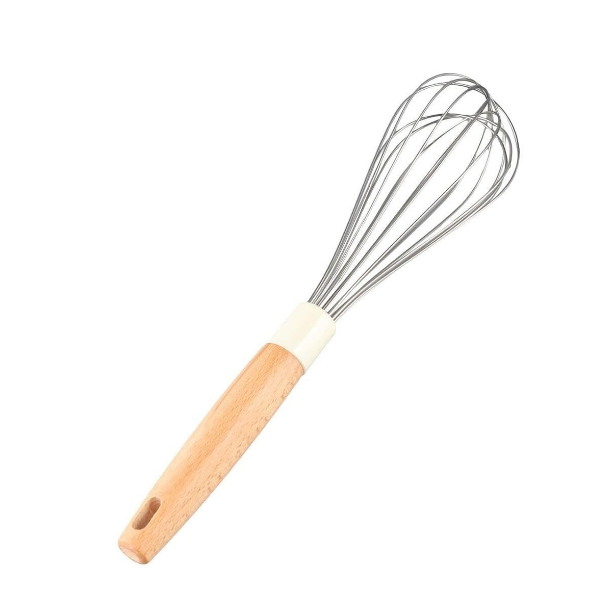 Egg Beater Whisk Kitchen Manual Egg Beater Handheld Milk Frother Wooden Handle Foam Machine Baking Coffee Blender Kitchen Whisk
