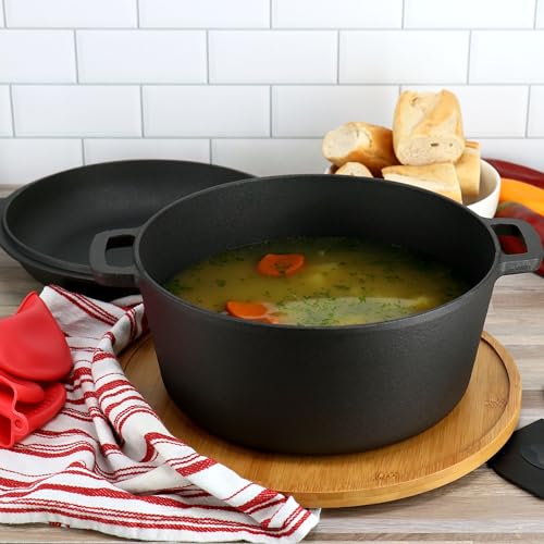 5 Quart Pre Seasoned 2