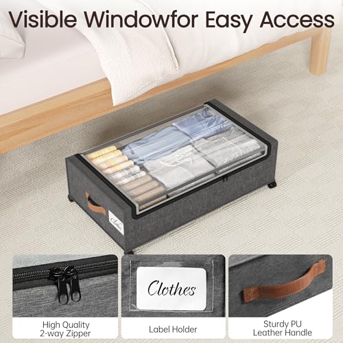 82L Under Bed Storage Containers (2 Count)