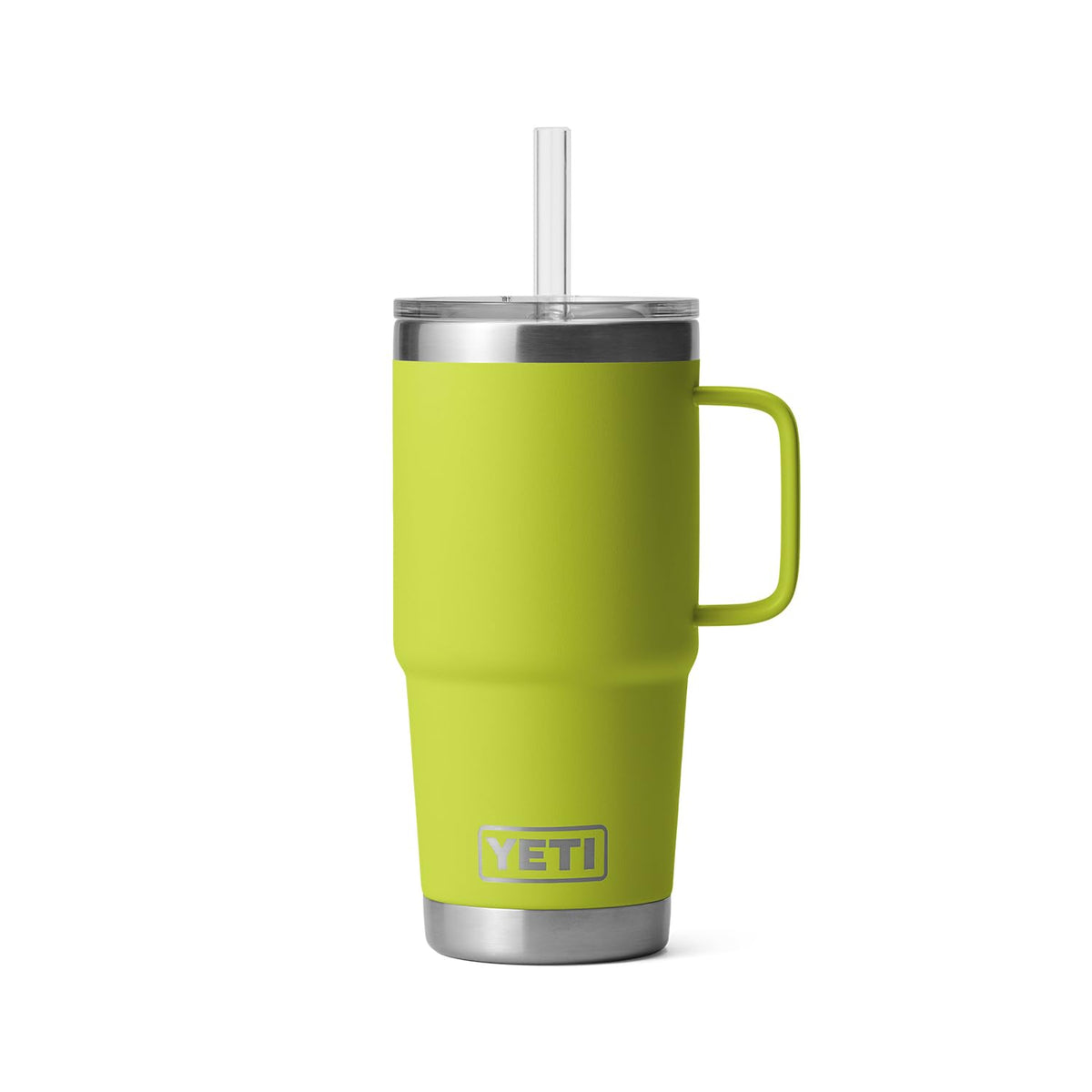 Rambler 25 oz Tumbler with Handle and Straw Lid
