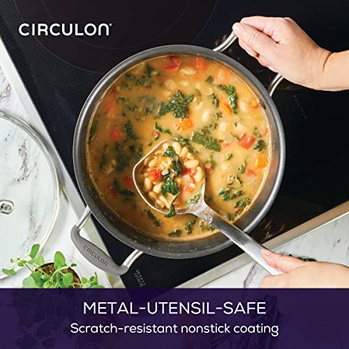 A1 ScratchDefense Nonstick Stockpot with Lid