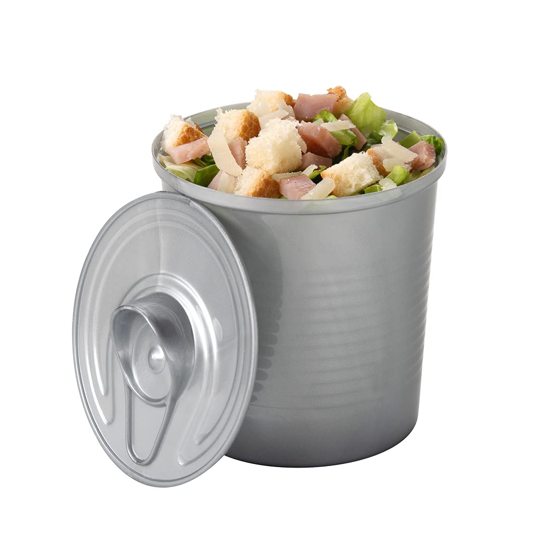 Plastic Canisters with Lid (20 Count)