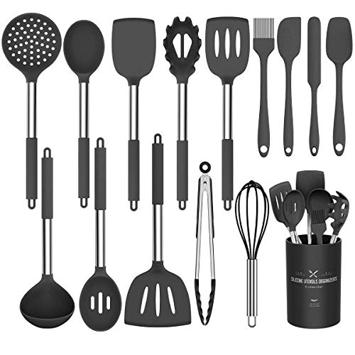 Silicone Cooking Utensil Set (15 Count)
