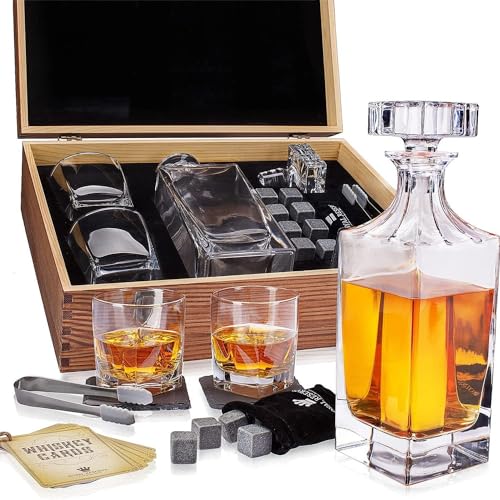 Whiskey Decanter Set for Men