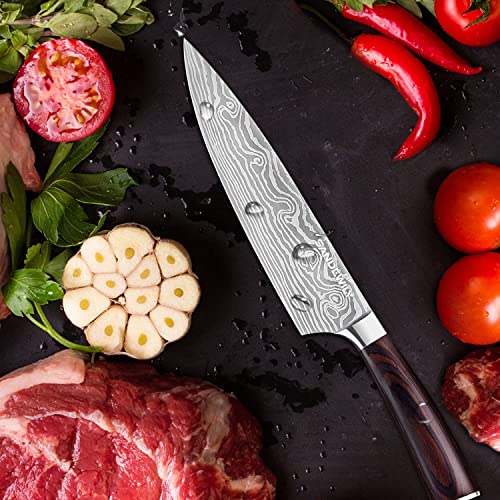 Professional Kitchen Knives High Carbon Stainless Steel Chef Knife Set (3 Count)