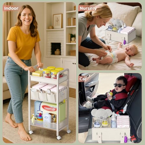 Baby Diaper Caddy Organizer and Storage