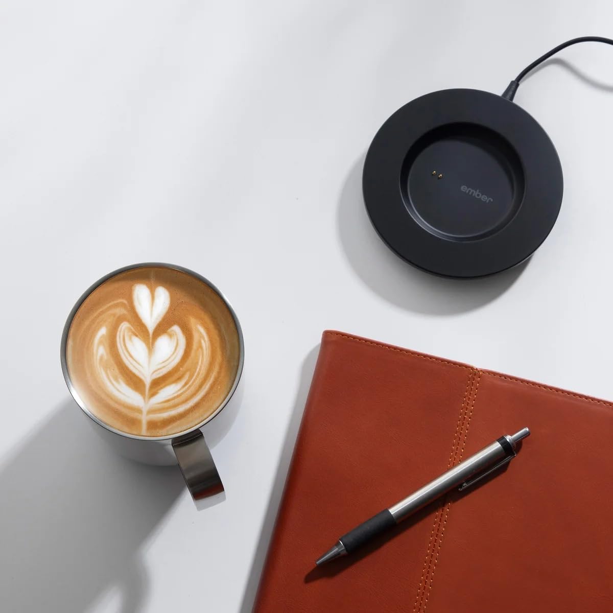 Mug 2, 14 oz, Temperature Control Smart Mug, Stainless Steel