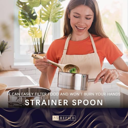 Wooden Spoons for Cooking (8 Count)