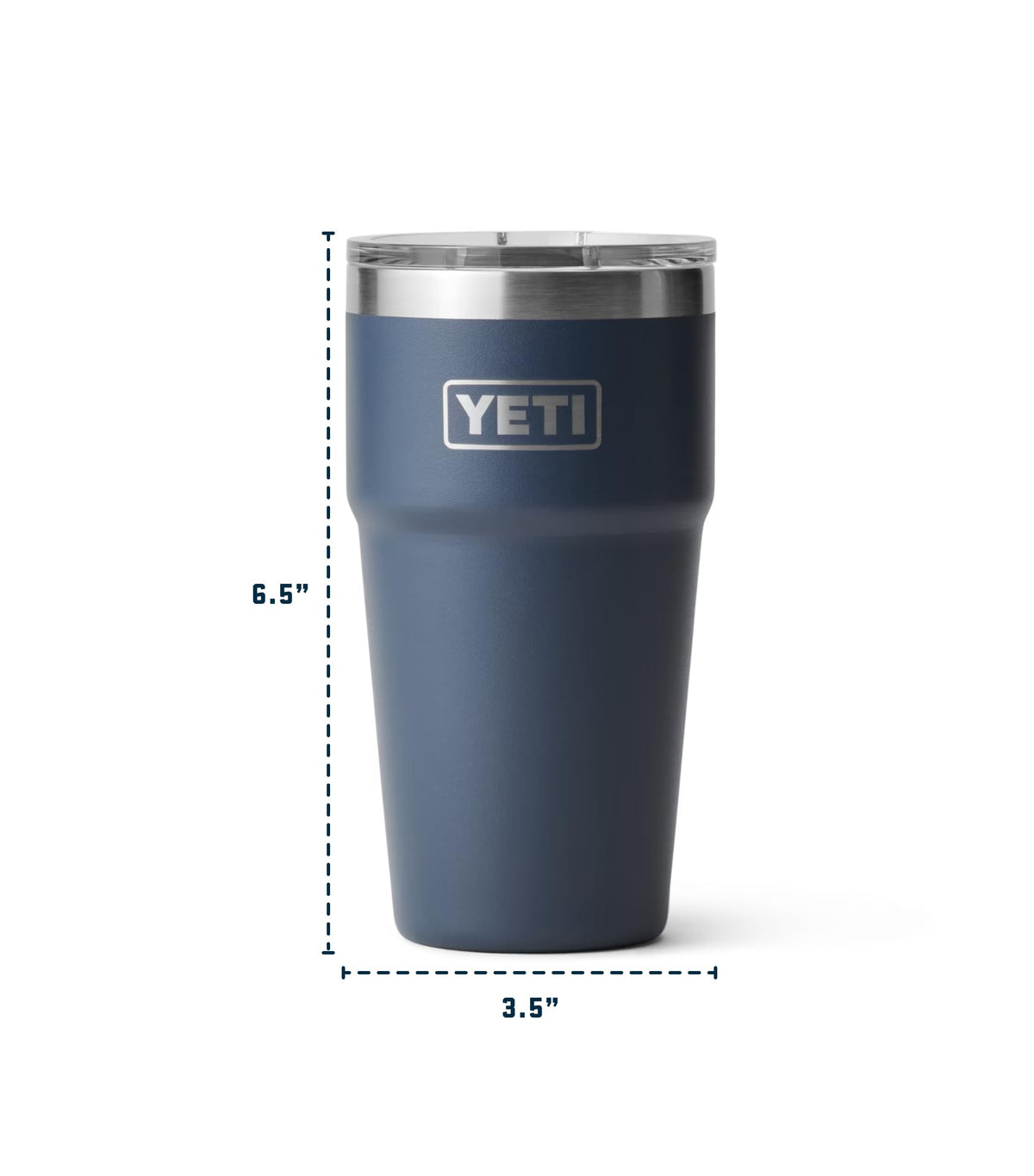 Rambler Cup Vacuum Insulated Stainless Steel Stackable Cup with Magslider Lid
