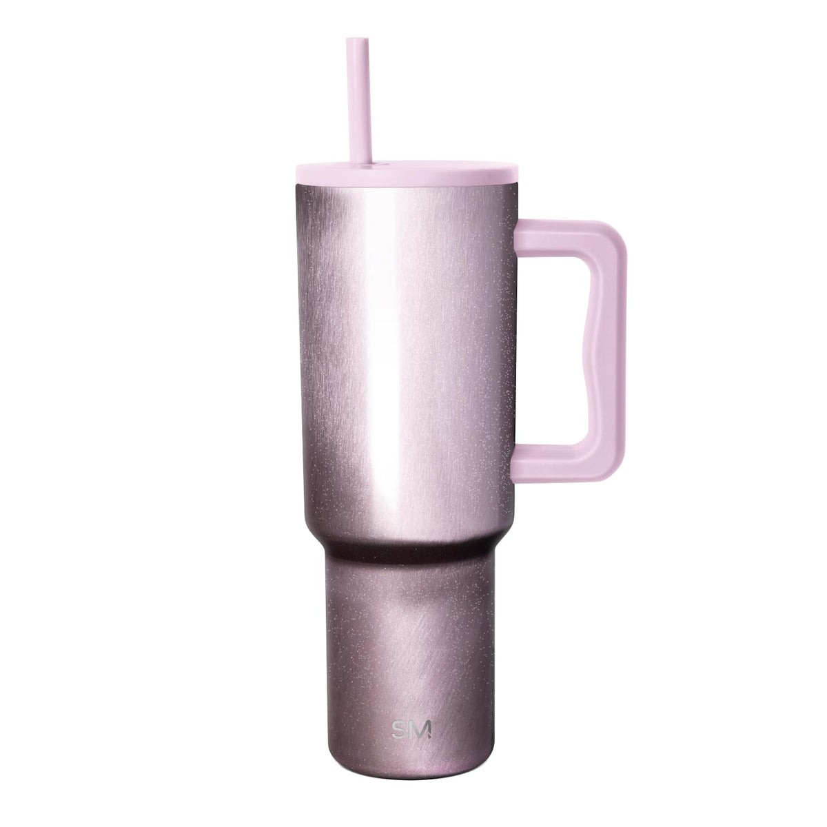 Tumbler with Handle and Straw