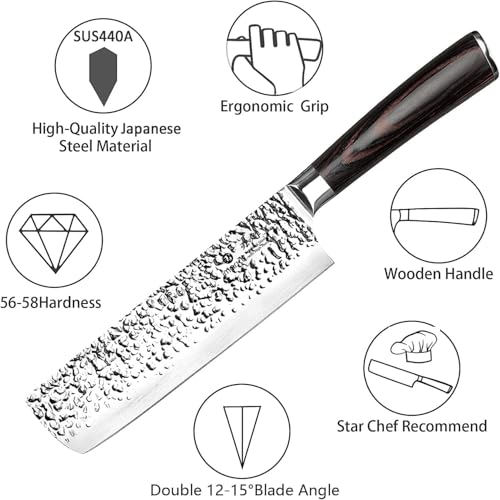 Nakiri Knife 7 Inch