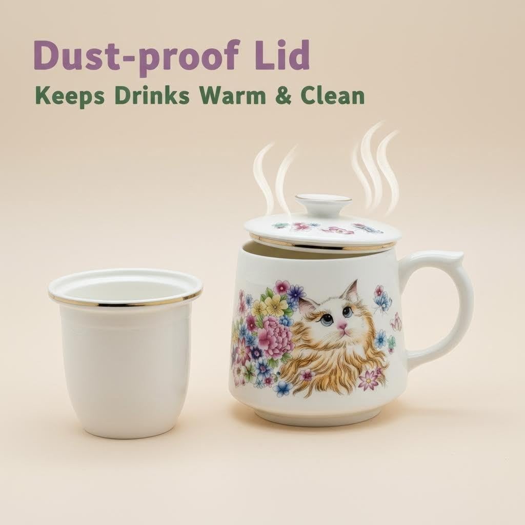 Ceramic tea cups