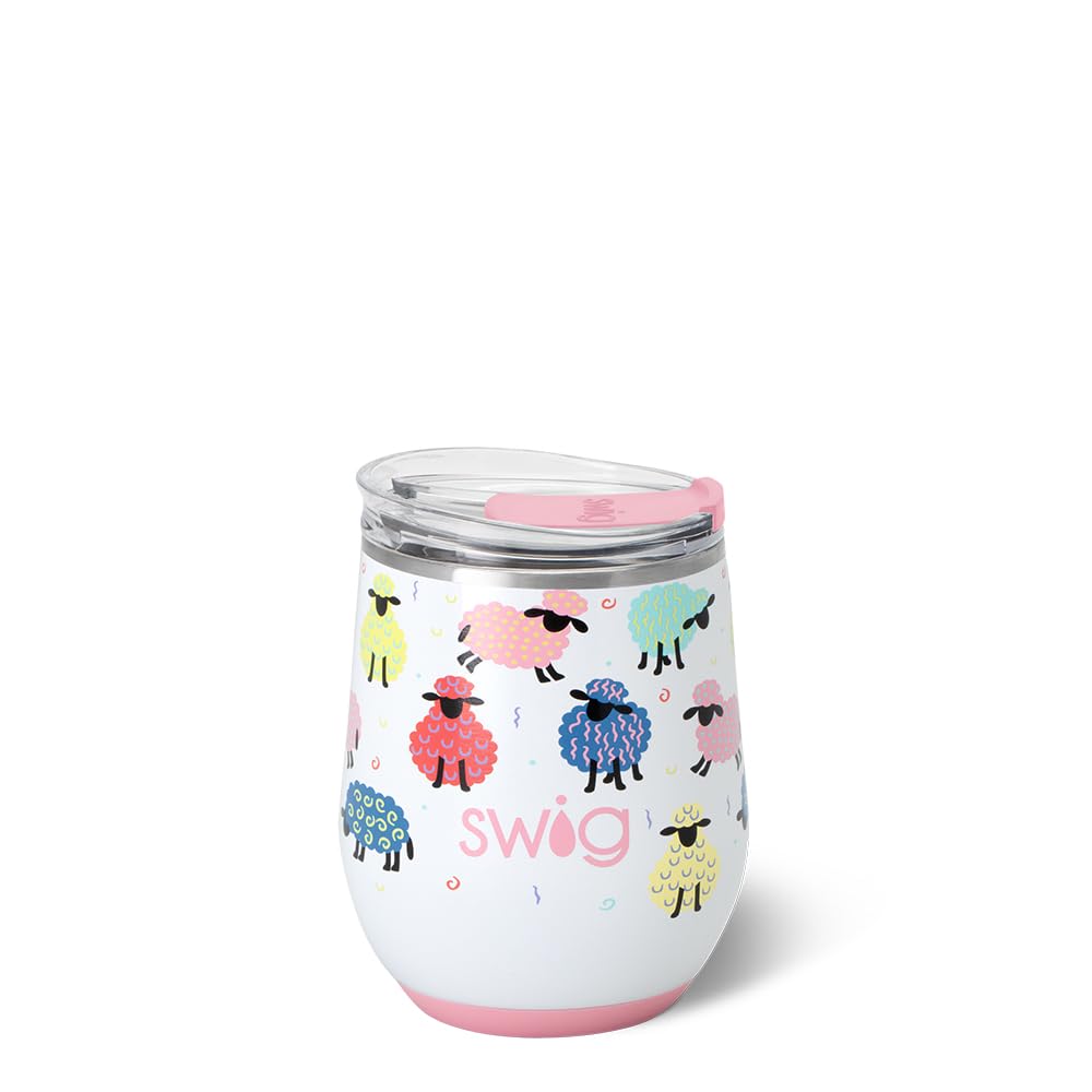12oz Insulated Wine Tumbler with Lid