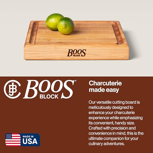 CB Series Square Wooden Maple Cutting Board 12”x12”