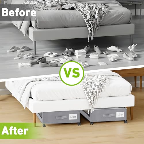 Under Bed Storage with Wheels (2 Count)