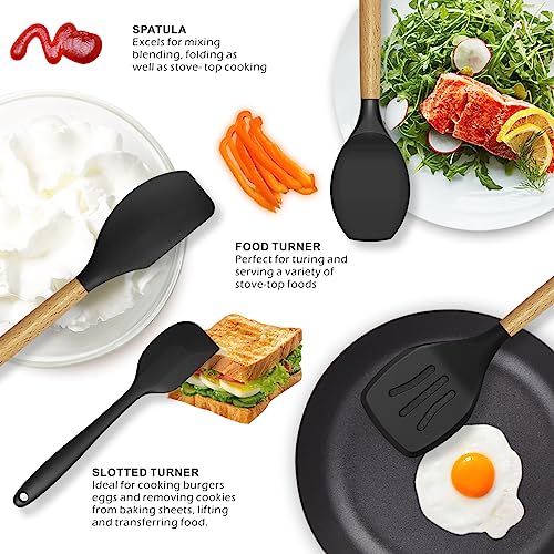 Silicone Cooking Utensils Set (14 Count)