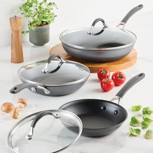 A1 Series with ScratchDefense Nonstick Induction Frying Pan Set