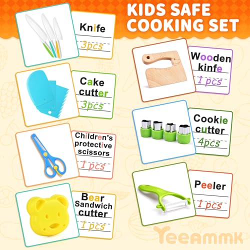 17PCS Montessori Toys Real Cooking Set for Kids Ages 3