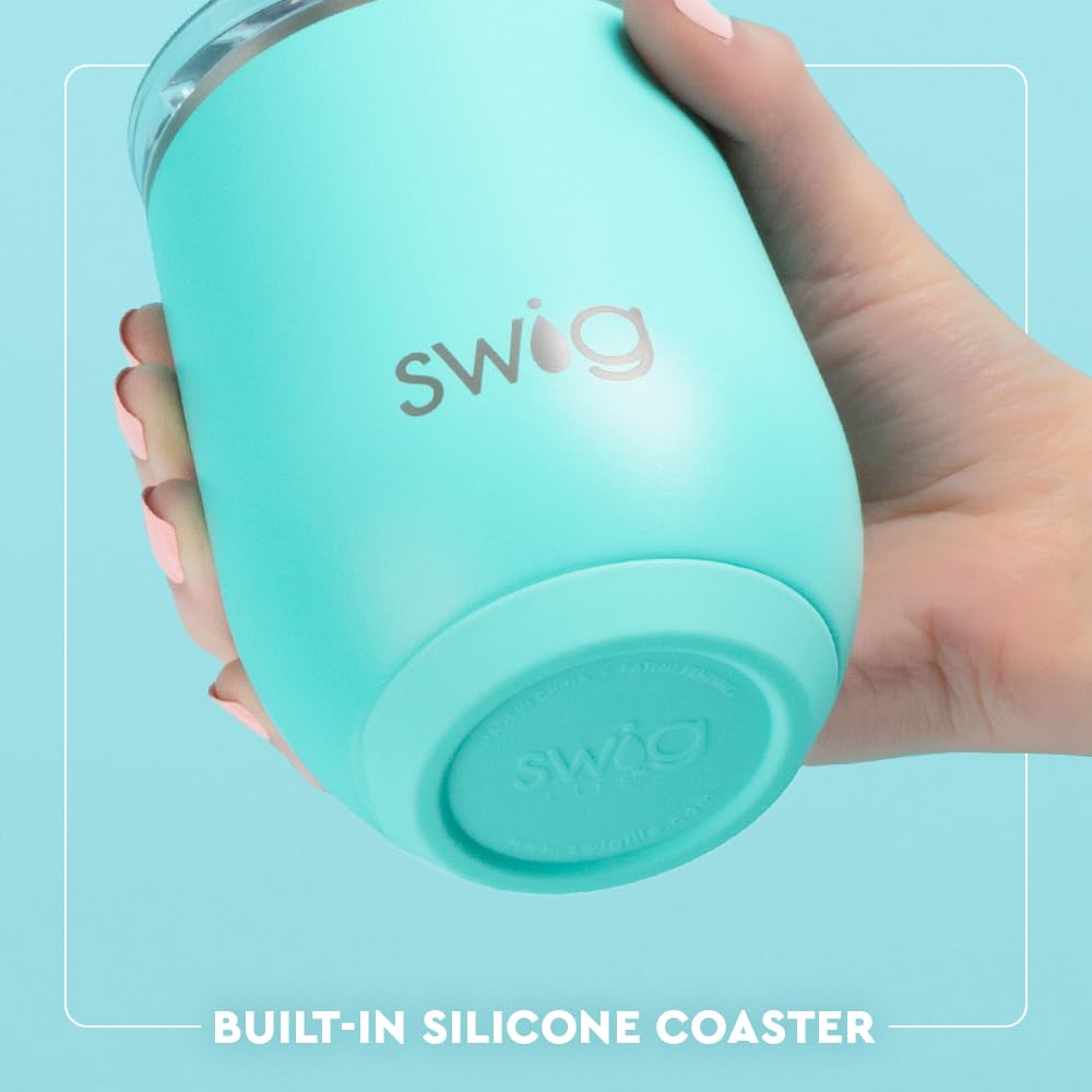 12oz Insulated Wine Tumbler with Lid