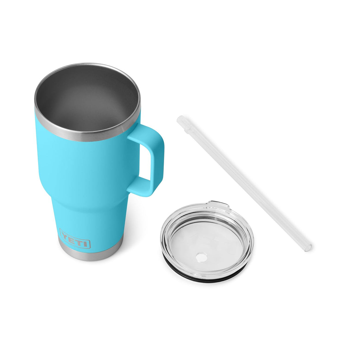 Rambler 35 oz Tumbler with Handle and Straw Lid