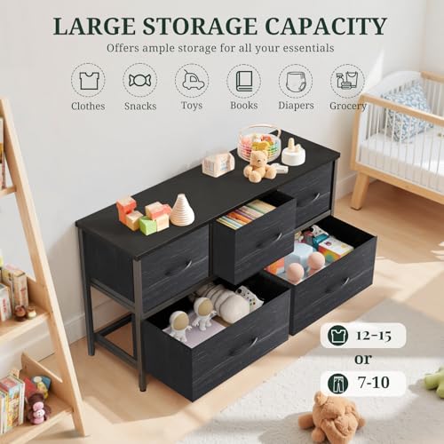 5 Drawer Dresser for Bedroom
