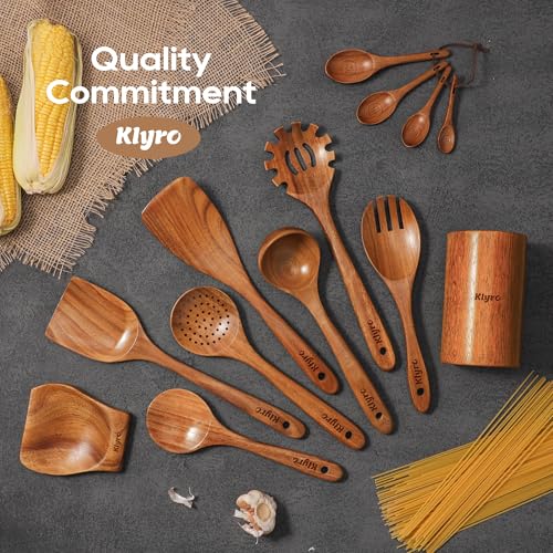 Wooden Spoons for Cooking (9 Count)