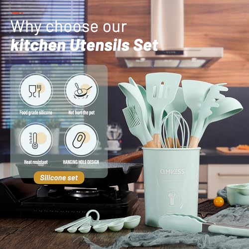 Silicone Kitchen Utensils Set (35 Count)