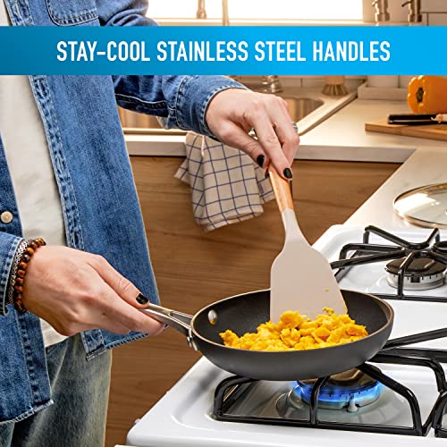 Classic Hard Anodized Nonstick Cookware Kitchen Essentials Set (6 Count)