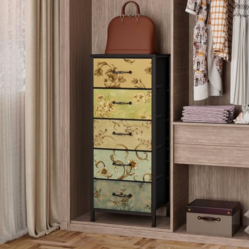 5 Drawer Dresser for Bedroom