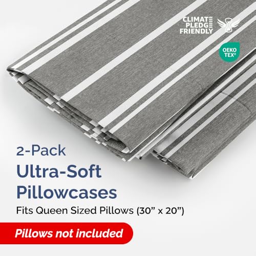 Queen Pillow Cases Set of 2 (2 Count)