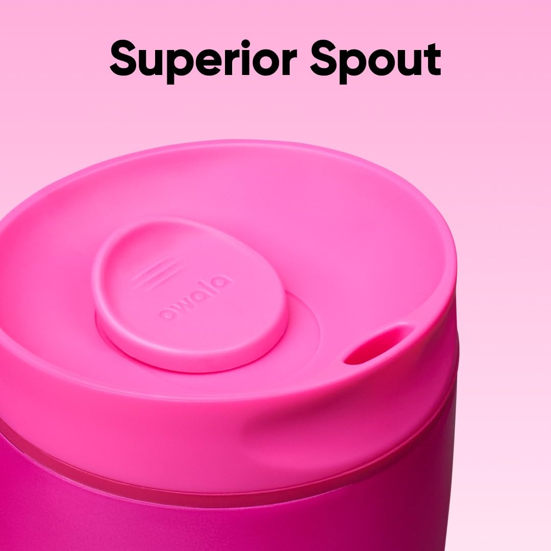 SmoothSip Slider Insulated Stainless Steel Coffee Tumbler