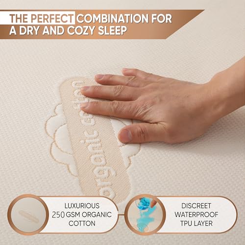 Waterproof Organic Mattress Protector Twin XL Size
