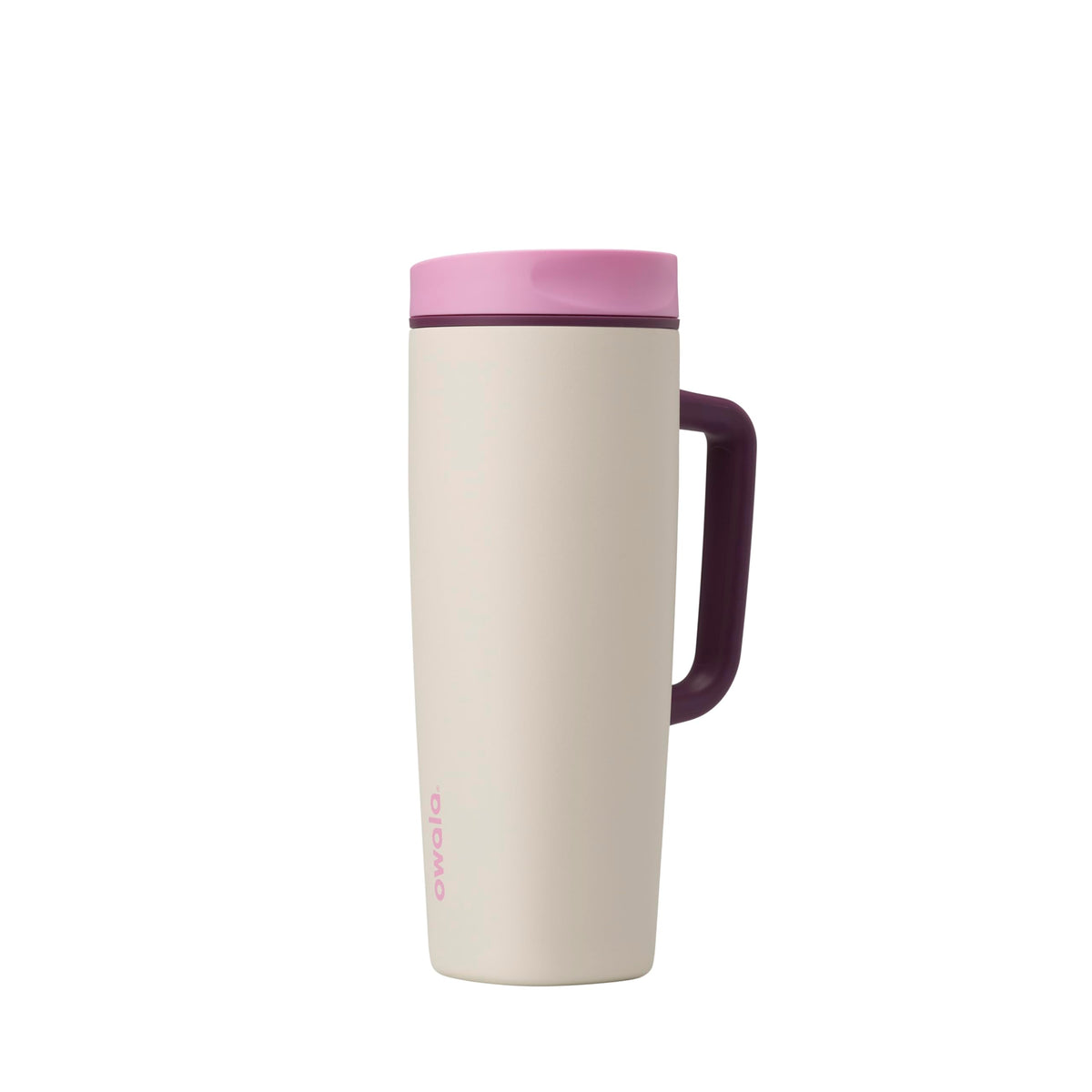 SmoothSip Slider Stainless Steel Insulated Travel Mug with Handle