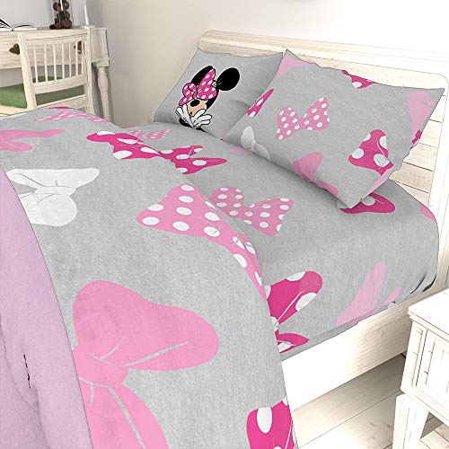 Disney Minnie Mouse Full Size Comforter Set 7 Piece Kids Bedding