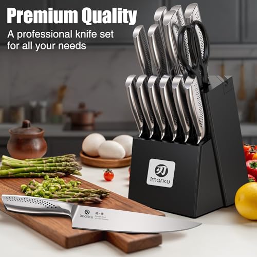 15pc Japanese Knife Set (15 Count)