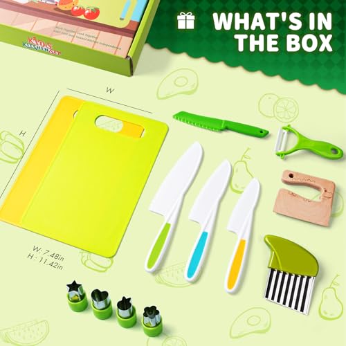 13 Pieces Montessori Kitchen Toys for Toddlers (13 Count)