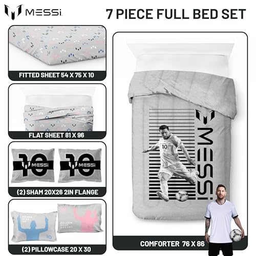 Kids Comforter Set Includes Sheets and Pillow Cover