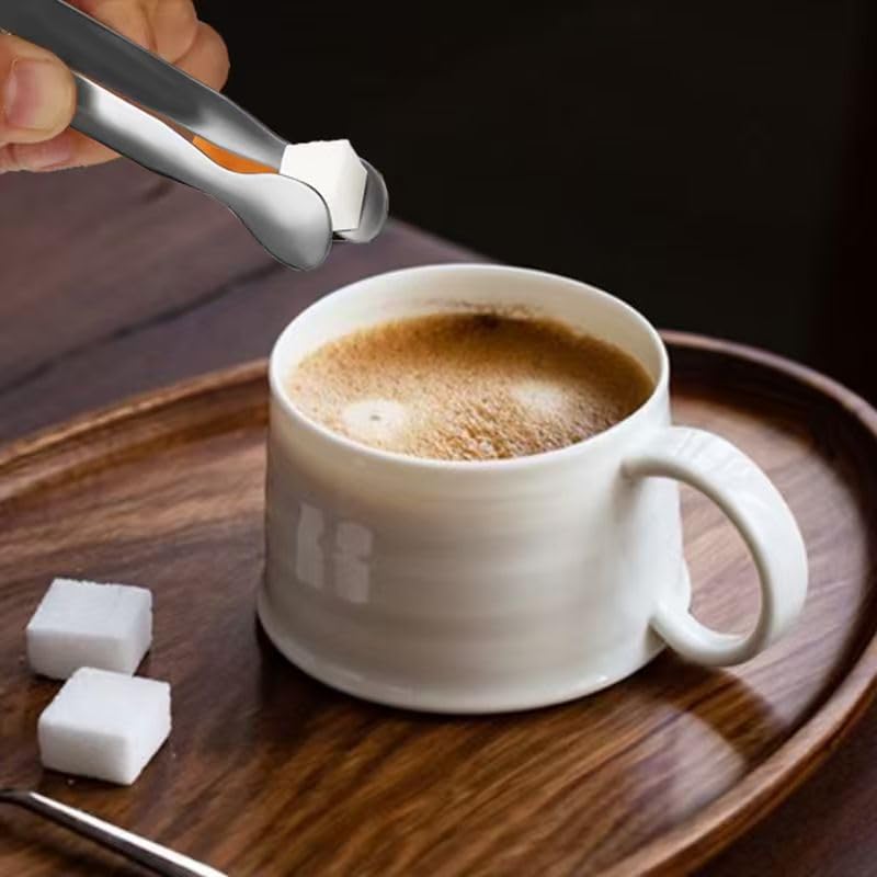 Stainless Steel Ice Scoop and Ice Tongs