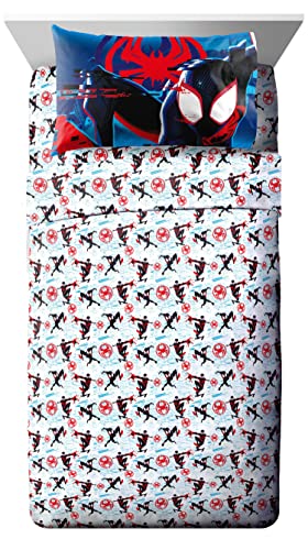 Marvel Spiderman Full Size Comforter Set 7 Piece Kids Bedding