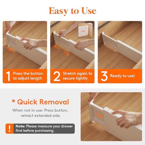 5" Tall Upgrade Drawer Dividers (6 Count)