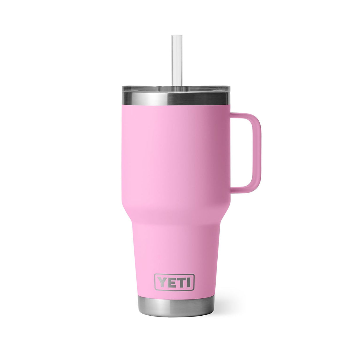 Rambler 35 oz Tumbler with Handle and Straw Lid
