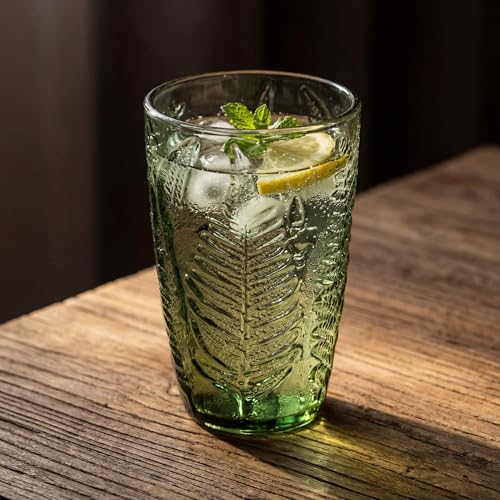 Green Drinking Glasses Set of 8 (8 Count)