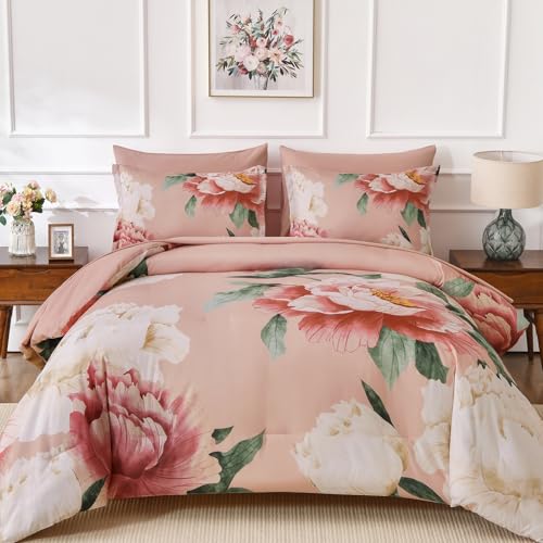 Coral Comforter Set Queen