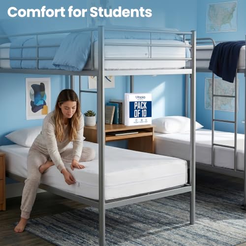 Bulk 10 Pack Hotel Full XL Size Mattress Encasement 100% Waterproof (10 Count)