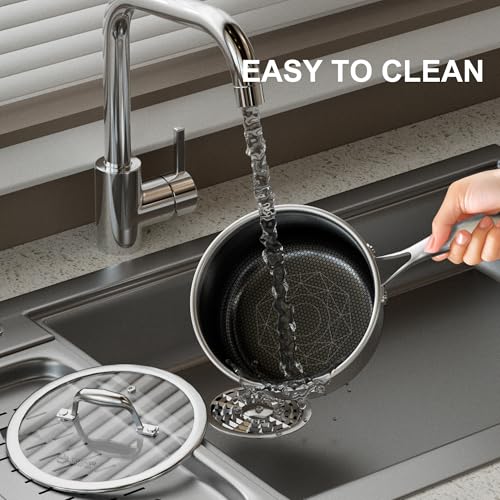 1.5 Quart Stainless Steel Saucepan