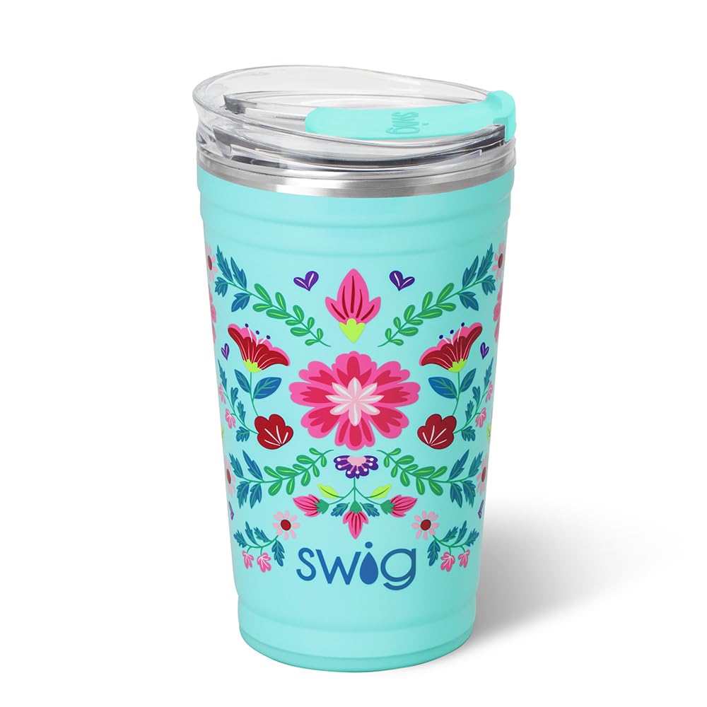 24oz Insulated Party Cup with EZ Slider Lid