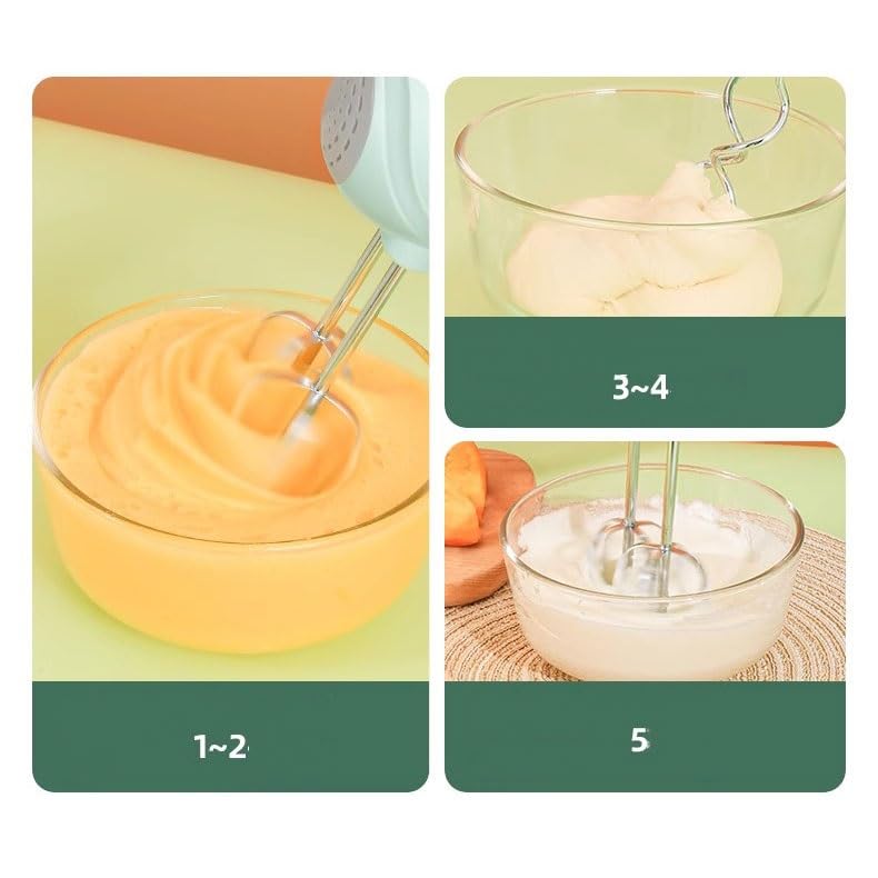 Egg Beater Handheld Whisk Electric Household Small Whisk Baking Cake Tools Automatic Beating Cream Egg Whites Milk Frother