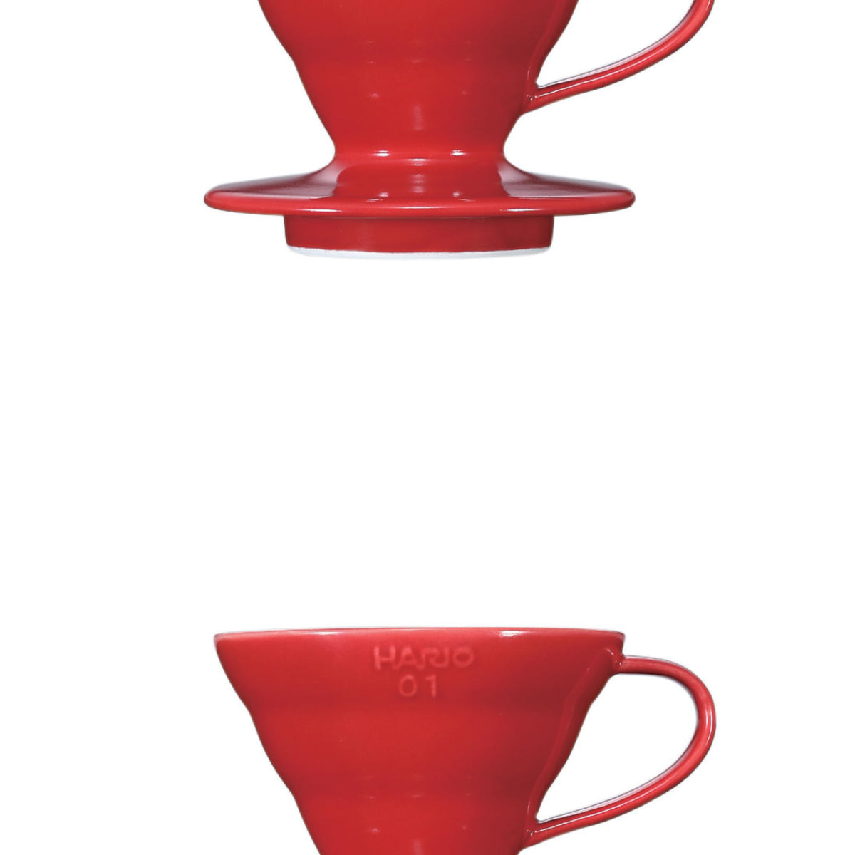 V60 Ceramic Coffee Dripper Pour Over Cone Coffee Maker Size 02
